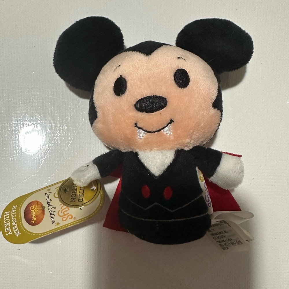 Hallmark Itty Bittys Halloween Mickey Limited Edition  NWT